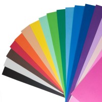 Cartolina Dupla Face Amarela